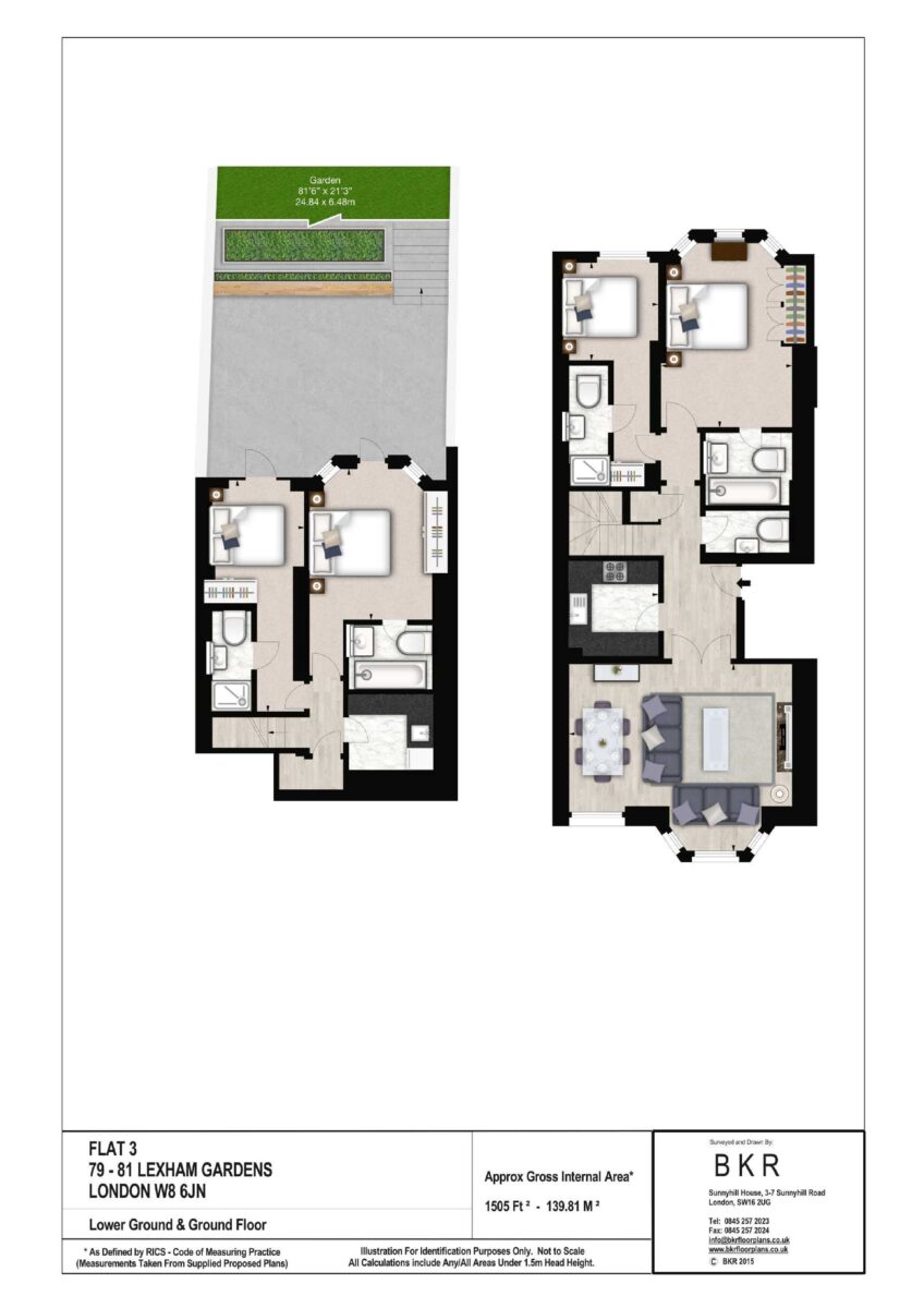 Lexham Gardens W8 6JN